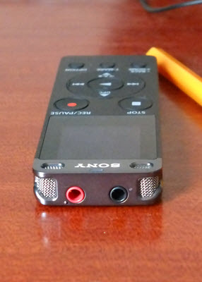 Best Digital Voice Recorder for Journalists: Sony ICD-ux560