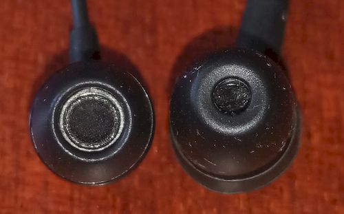 Telephone Microphones: Olympus TP8 vs Sony EMC-TL3 - Earbud size