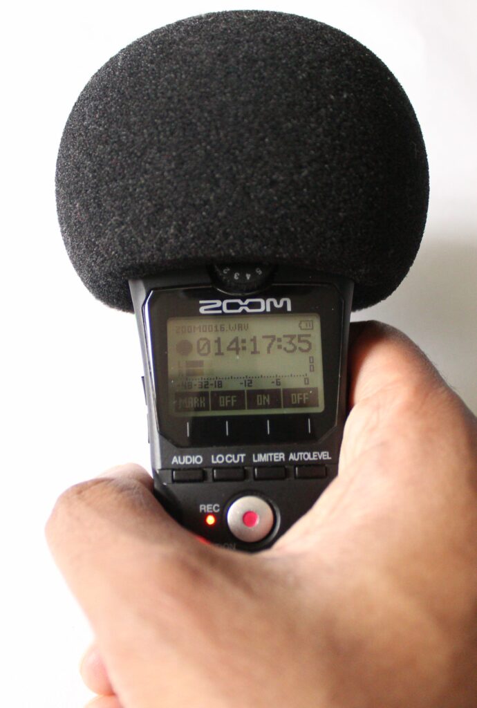 The Zoom H1n our professional pick for the best voice recorder for interviews